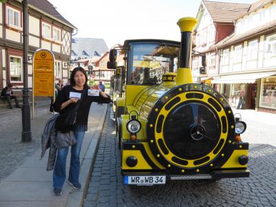 心の安らぎ旅行（2018年春　　Wernigerode　ヴェルニゲローデ　Part6　Touristenbus　ミニ観光バスに乗る♪)