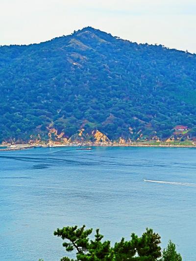 三陸南部15　石巻・おしか御番所公園　展望棟に上って　☆金華山・網地島などの眺望絶景