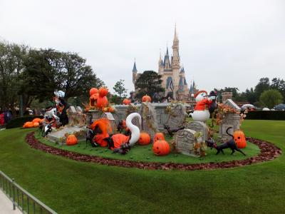 台風の中のハロウィンＴＤＲ2018　①　～ハプニング！in　ＴＤＬ編～