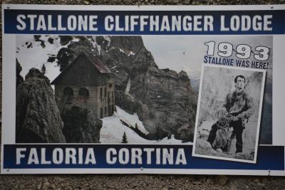 イタリア　コルティナダンペッツオ ファローリア山　クリフハンガーロケ地
