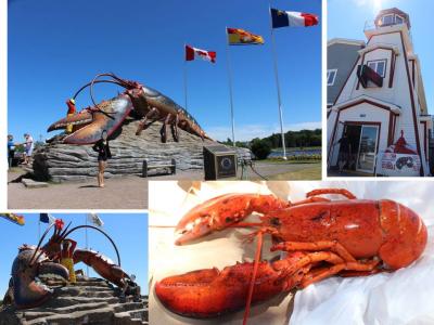 カナダ東部５州、ドライブ旅行２０１８　Day5-5（知る人ぞ知るロブスターの町、Shediac♪）