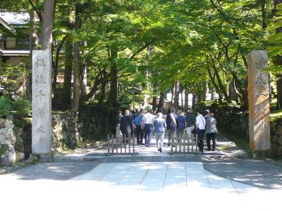 永平寺、瀧谷寺と金沢の旅