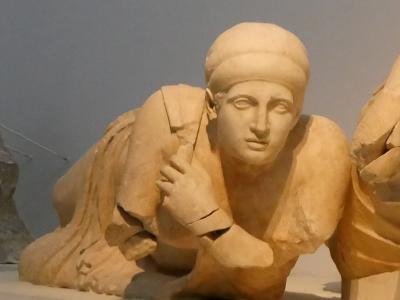 2018.8ギリシアザキントス島，ペロポネソス半島ドライブ旅行19-オリンピア考古学博物館2