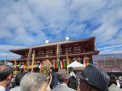 やったー！興福寺中金堂落慶法要に招待されました～☆初日に行っちゃいましたヽ(^o^)丿