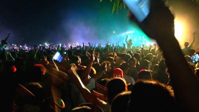 【ミャンマー】発狂のヤンゴン、年越しカンドージ公園カウントダウンイベント