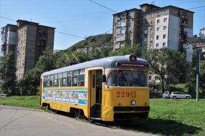 軍港から観光の街に変貌したウラジオストクへ　vol.3 路面電車とバスに乗って