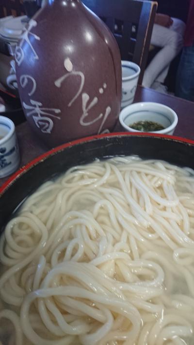 香川県のうどん4箇所巡り