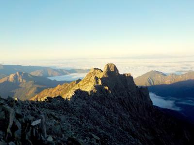 奥穂高から西穂高を歩く&登る