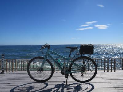 自転車でアジフライを食べにポタリング