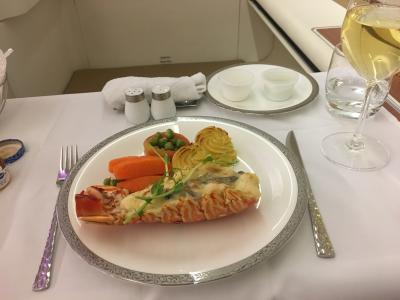 スリランカのアマンを巡る旅その4 タイ国際航空Fクラスで日本へ