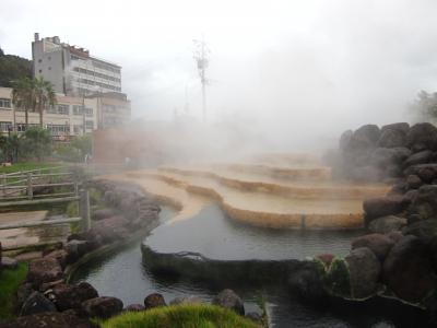秋の３連休　台風影響のさなかほっこり小浜温泉へぶらぶら歩き旅ー１