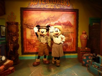 ディズニーワールド5回目の旅行2018年⑪/16~ミッキー&ミニーとグリーティング~
