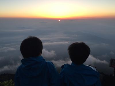 子供と富士登山♪