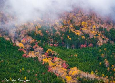 日光白根山紅葉撮影登山と丸沼湖畔で名残りの夏の天の川撮影