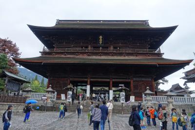 【難行苦行-長野お参りの旅、お寺と神社も参ったが脚と腰もマイッタ】①まずは北海道から善光寺まで