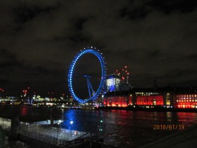 イギリスの３日間（５３）夜のロンドンへ。