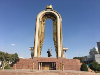 タジキスタンの首都のドゥシャンベ。