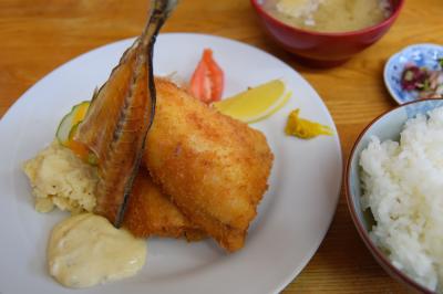 一年で何県行けるかな　沼津で地アジフライ定食篇