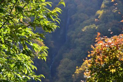 紅葉にちょっと早かった2018松川渓谷。雷滝＆八滝