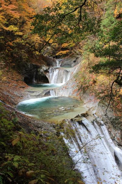 2018紅葉狩り・西沢渓谷とほったらかし温泉へ
