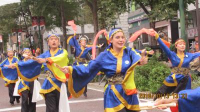 横浜よさこい祭りと太極拳祭