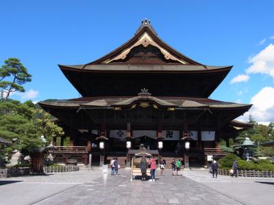 栗の神様ありがとう☆2018年桝一客殿に泊まる小布施の旅【1】台風一過！快晴の長野～まずは善光寺さんにご挨拶～