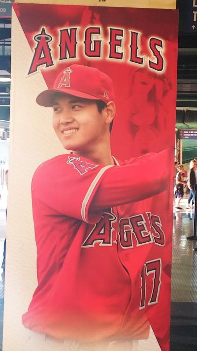 大谷翔平君を見に行きました