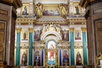 2018年09月ロシア(13) 聖イサク大聖堂（内部）