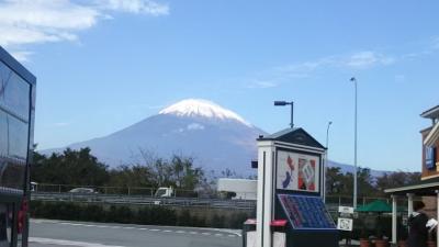 富士山が見たくて 御殿場プレミアムアウトレット 