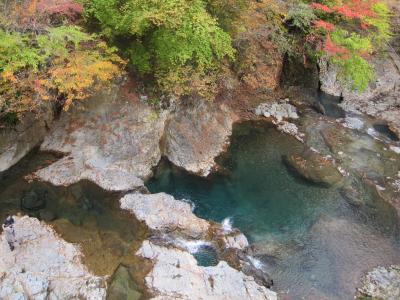 紅葉のドライブ－四万温泉一泊二日