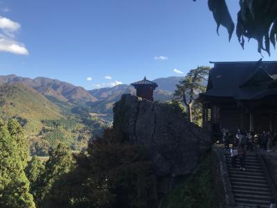 2018年11月 山形旅行記（ラフランスマラソン参加）①山寺でウォーミングアップ後、天童ホテルに宿泊