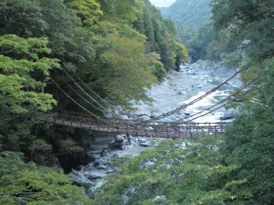 JALどこかにマイル第5弾 ひょいと秋の徳島、大歩危・祖谷渓に参る