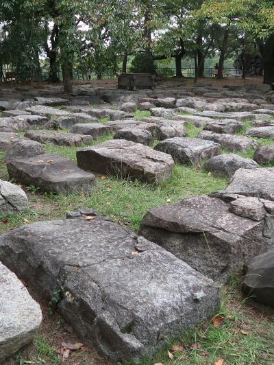 戦国史跡18　名古屋城（天守礎石など）ｃ　歴史を語る遺産　☆御深井丸展示館も見学