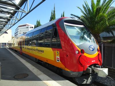 ちょこっとプロバンス鉄道（ニースから地中海を離れ山間部へ）