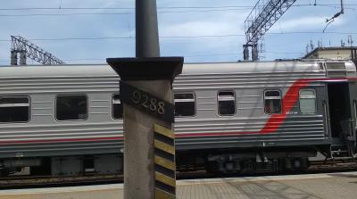 ウスリースクからシベリア鉄道に乗ってウラジオストクへ
