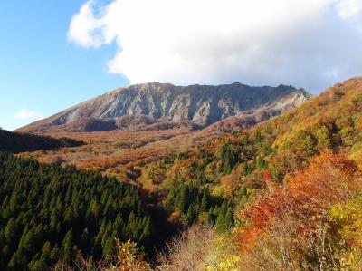 紅葉三昧・山陰旅行記☆1日目（ひろしま県民の森～大山～蒜山～三朝温泉）