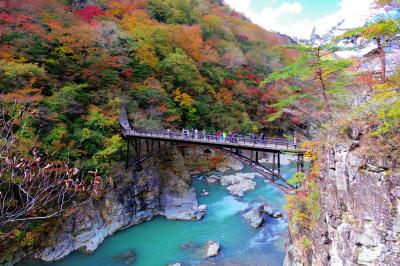 ふらっと週末、龍王峡に紅葉を見に行きました！