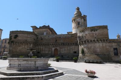 美しき南イタリア旅行♪　Vol.524(第19日）☆美しきヴァスト旧市街：ヴァスト城「Castello Caldoresco」♪