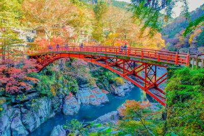 紅葉の奥秩父と西武秩父秩父駅をお散歩