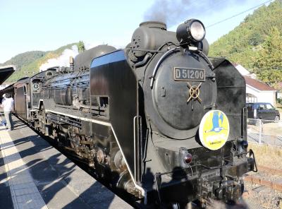 津和野駅でD51(SLやまぐち号）と初逢瀬』津和野(島根県)の旅行記