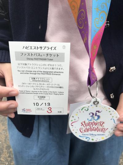 天使が舞い降りた。私にもハピネスサプライズが!ディズニーハロウィン2018