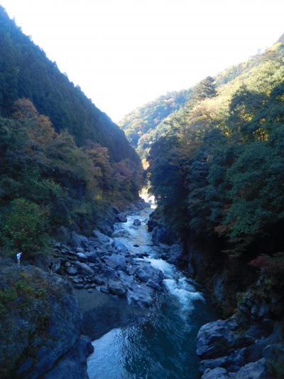 御岳・奥多摩２０１８紅葉　【２】鳩ノ巣渓谷・奥多摩湖