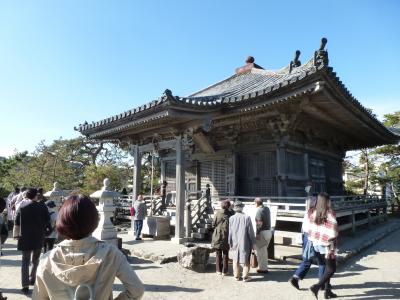 松島で紅葉と海、海鮮は！！