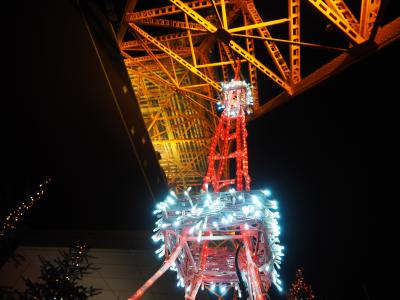 六本木けやき坂と東京タワーのイルミネーション2018