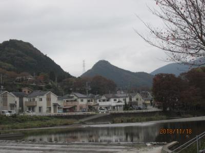 秋川渓谷「阿伎留～城山～石舟橋」紅葉狩り（１）秋川河川散歩。