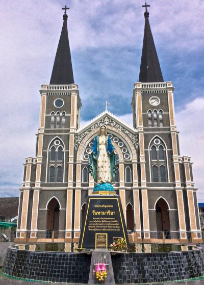 チャンタブリー　Cathedral of The Immaculate Conception(カトリック大聖堂)