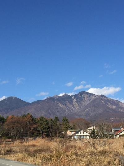 紅葉を見に八ヶ岳・蓼科散策！