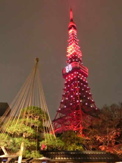 ③【祝60周年】 東京タワーへ遊びに行こう！平成30年12月23日『還暦』（・ω・）/♪