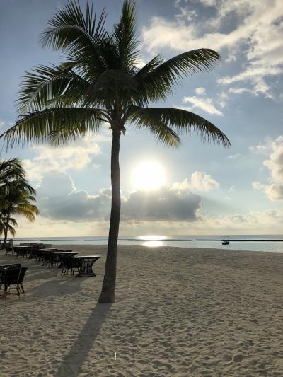 2018/11③コンスタンス ハラヴェリ モルディブ リゾート滞在 シャンパンクルーズ・サンセット