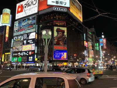 北海道でグルメ旅！！　初日　　　　　　　　～息子たんとエアアジア～